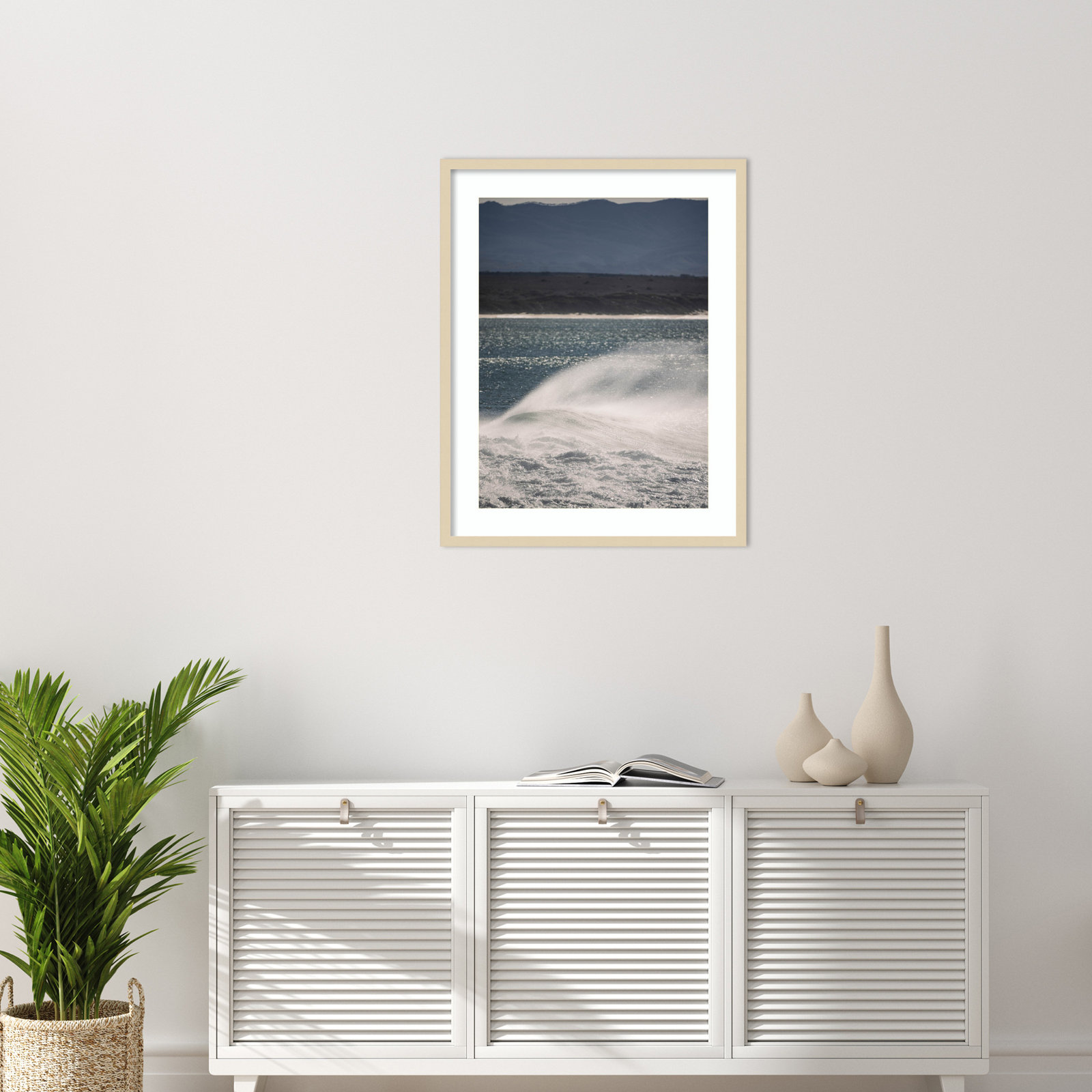 Orlin "Sea Spuit" Print by Shot by Clint, Brown, 33" H x 26" W
