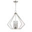 Lustre géométrique unique à 5 lumières Buckeys-22804450