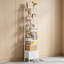 171cm H x 37cm W Metal Bookcase