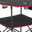Table de camping pliante portative Oxford