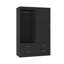 Armoire de rangement pour garde-robe haute avec porte de grange et tiroirs-2131837001