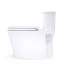 TOTO Aurora 1G One-Piece Elongated 1.0 GPF WASHLET+ and Auto Flush Ready Universal Height Toilet with Right-Hand Trip Lever, CEFIONTECT and SS124 SoftClose Seat, Cotton White - MS686124CUFRG#01-2074530499-2074530498