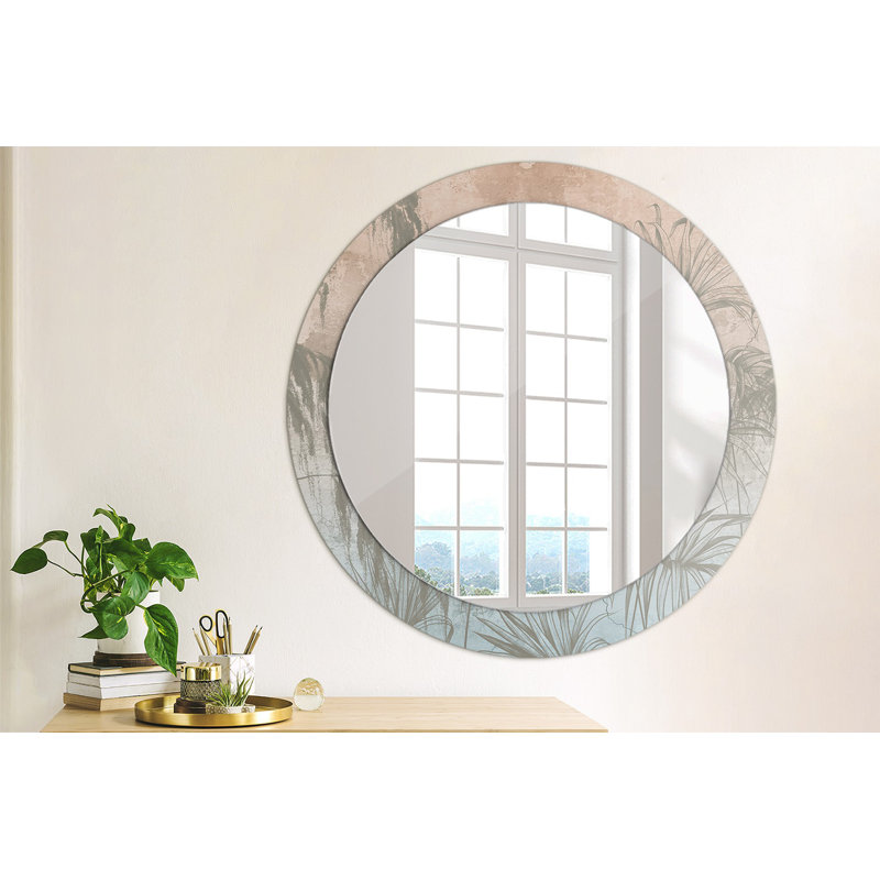 Huldar Glass Flat Wall Mirror