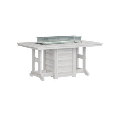 Berlin Gardens Garden Classic 72″ Fire Pit Dining Table
