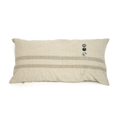Linen Lumbar Pillow Cover & Insert