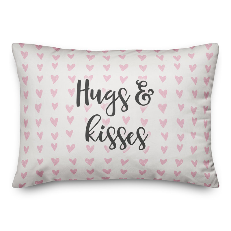  Coussin Hugs & Kisses