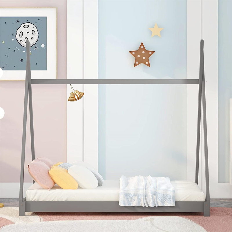 Lit simple Finna par Isabelle & Max ™, Gris
