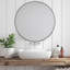 Miroir de salle de bain Kaitlee Cadre en acier inoxydable-1727364440-1729450635-1729450627