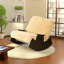 Chaise berçante en bois massif-99449436