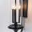 32.7'' Glass Shade Outdoor Wall Light