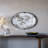Mirror With Industrial Design Round Mirror With Metal Frame