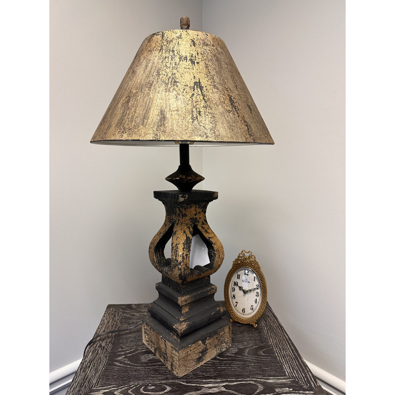 Wood Table Lamp