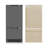 ZLINE Autograph Edition 36 in. 19.8 cu. ft. Panel Ready Built-In Bottom Freezer Refrigerator with Water Dispenser and Ice Maker with Graphite Gray Interior and Accents-110427392