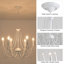 6-Light Dimmable Candle Style Chandelier-1340538382