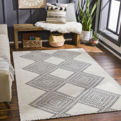 Acsa Wool Southwestern Indoor Rug