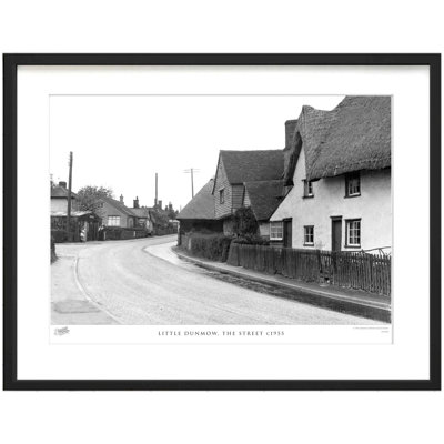 Little Dunmow, The Street C1955 by Francis Frith - Single Picture Frame Print