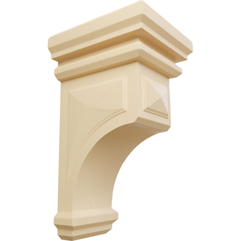 Corbeau moyen en bois d'érable l 5 po x P 5 3/4 po x H 10 po (paquet de 4), Érable