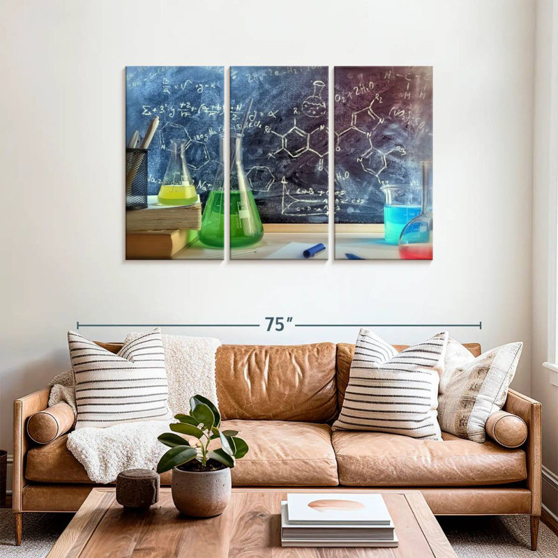 Keiri Chemistry Lesson, 36" H x 57" W