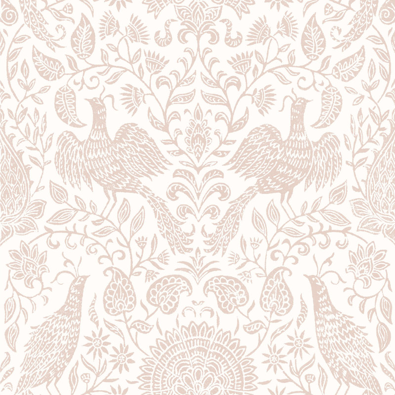 Superfresco Easy Wren Buttermilk Wallpaper, Pink