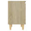 Rensselaer Bed Cabinet with Solid Wood Legs 40x30x50 cm-1377170492