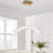 Rayahna Dimmable LED Modern Linear Chandelier