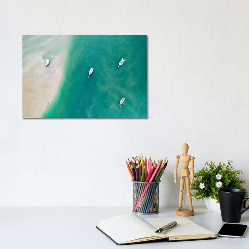 Stranded 1 Piece Wrapped Canvas Wall Art, 20.32 cm H x 30.48 cm W