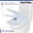 Ace One-Piece Square Toilet Dual-Flush 1.1/1.6 GPF 12" Rough in Floor Mounted with White Glazed Surface (Seat Included)