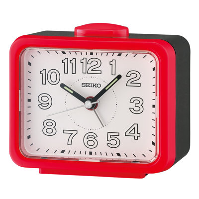 QHK061RLH Alarm Clock, Red