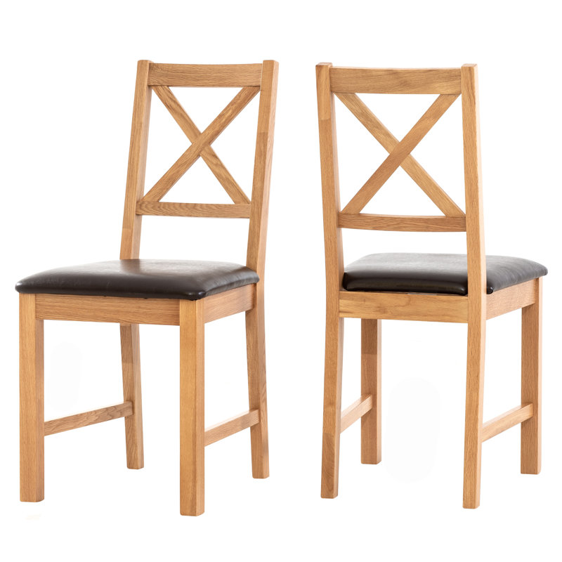 Upholstered Dining Chair, Brown