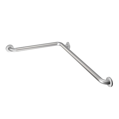 Peened L-Shaped Grab Bar