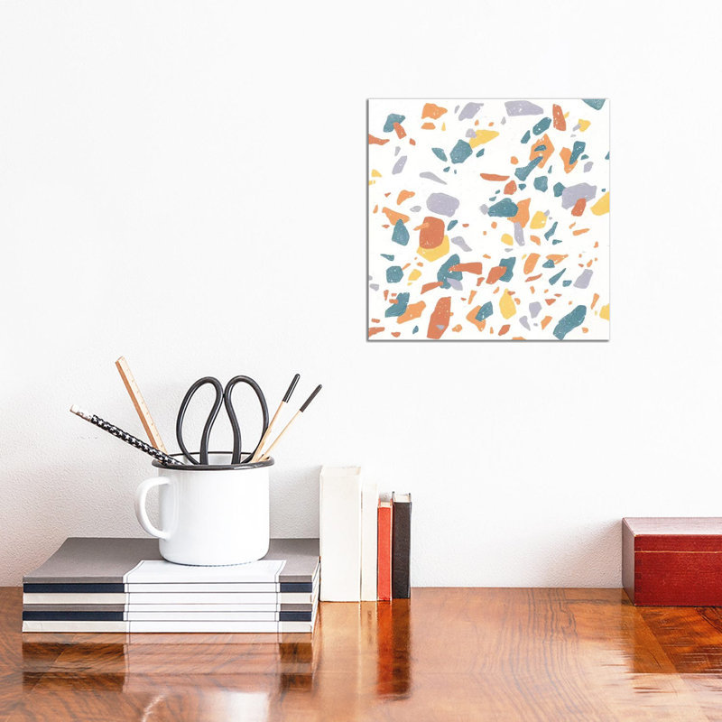 Terrazzo Sunset II by Moira Hershey - Wrapped Canvas Print, 30.48 cm H x 30.48 cm W