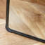 Miroir pleine grandeur à fixation au sol 4ème génération - cadre arqué en métal 71 "x 31" avec support pour salle de bain / chambre à coucher-987896411