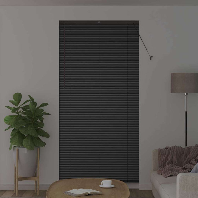 Venetian Blind, 220cm L x 100cm W, Black