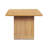Lisbon 96" American Oak Dining Table