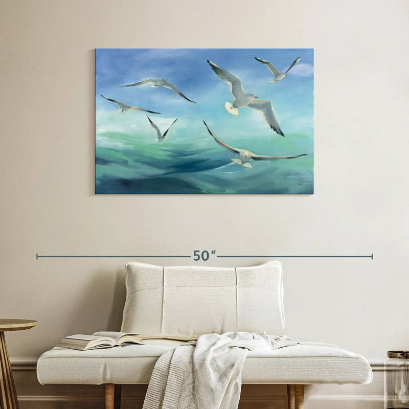 Mesmerizing Sea Flight, 26" H x 39" W
