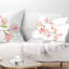 Coussin lombaire en fleur de mongolie florale