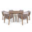 Roma 6 seater 150cm dining set