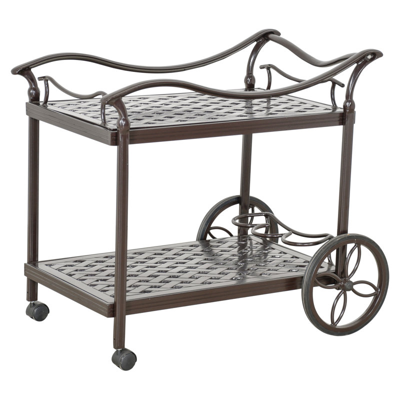 Chariot de service extérieur en aluminium Savannah, Brown
