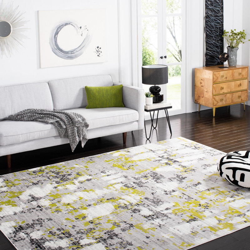 Strasser Performance Abstract Rug, Rectangle 10' x 14'