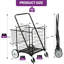 Balconera Super Jumbo Chariot de course pliable à roulettes-138580844