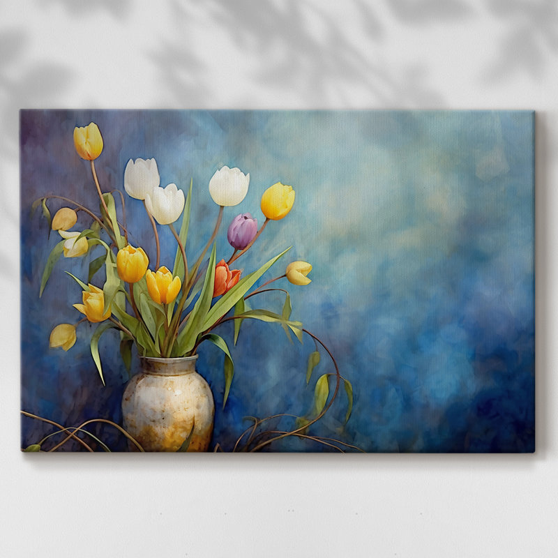 Série Floral - Lxxiv - Cavas enveloppés de galerie, 24 x 36