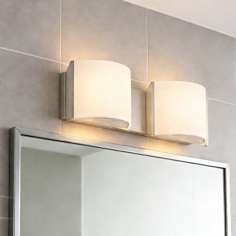 Grace 2-Light LED Wall Light Vanity Light, Brush Nickel, 2-Light