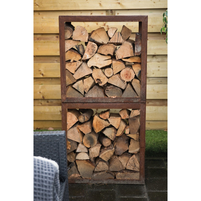 RedFire Firewood Storage "Hodr" Rust