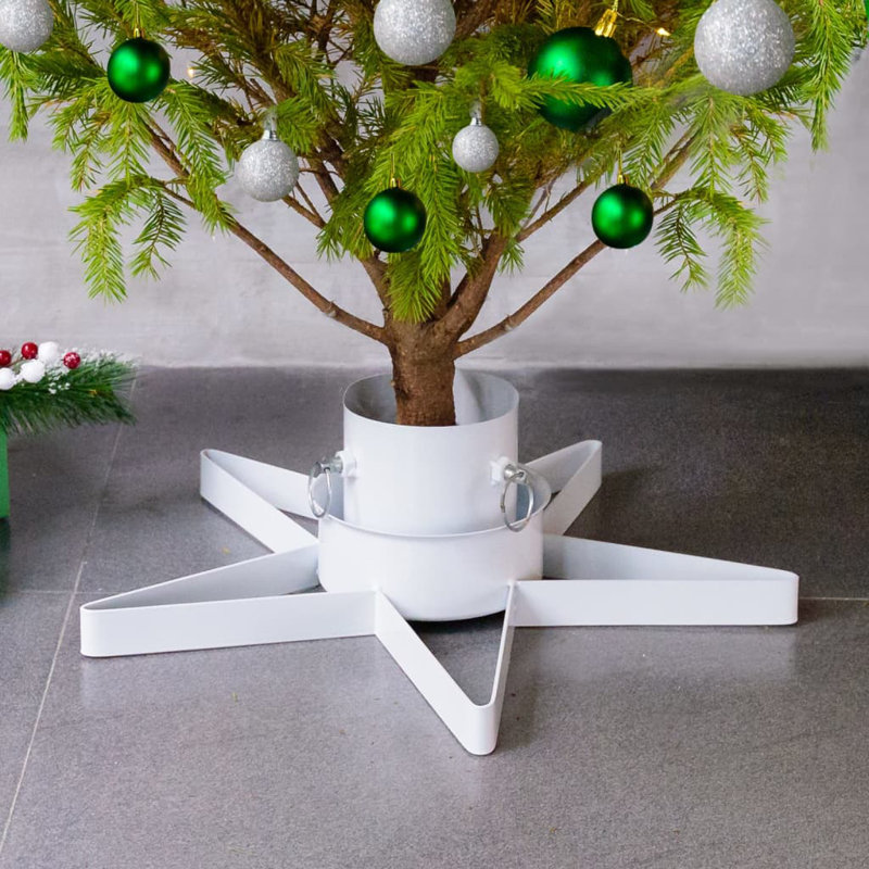 Artificial Tree Stand, White