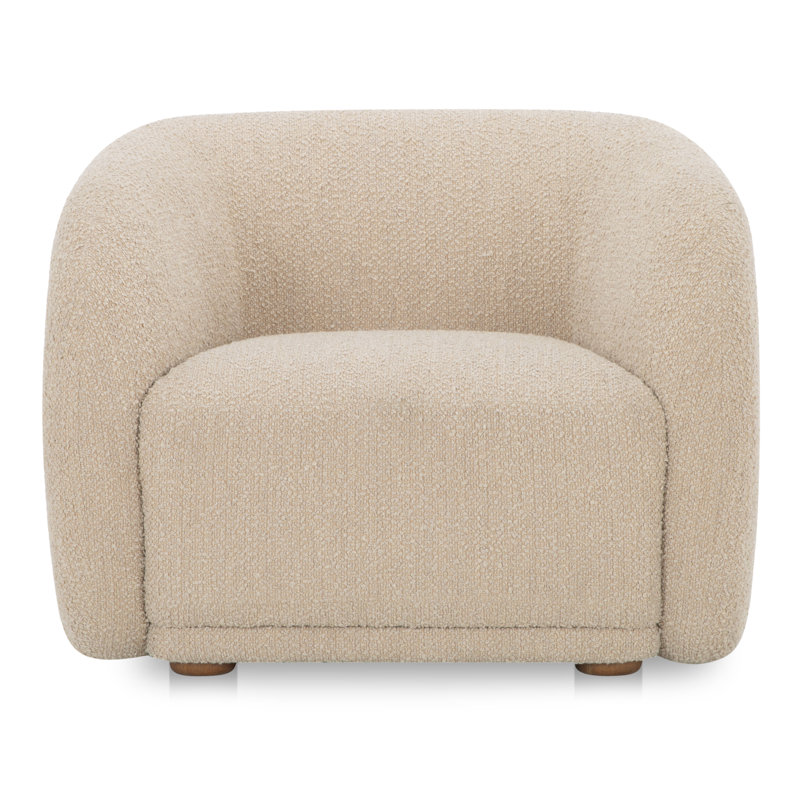 Faye Armchair, Beige Boucle