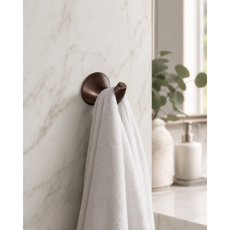 Wall-Mounted Stainless Steel Robe Hook for Bathroom, Oil Rubbed Bronze