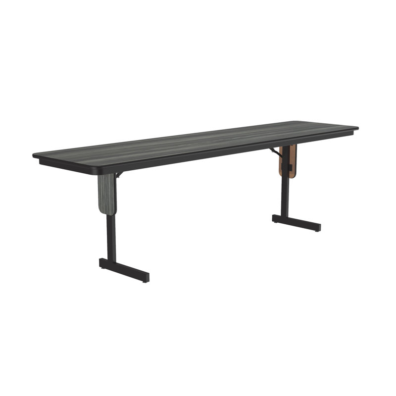 Rectangle Modular Training Table, New England Driftwood, 29" H x 96" W x 24" D