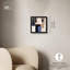 Décoration murale moderne bleue «Quietude II Shadowbox» par Art Remedy-115124154-115124151