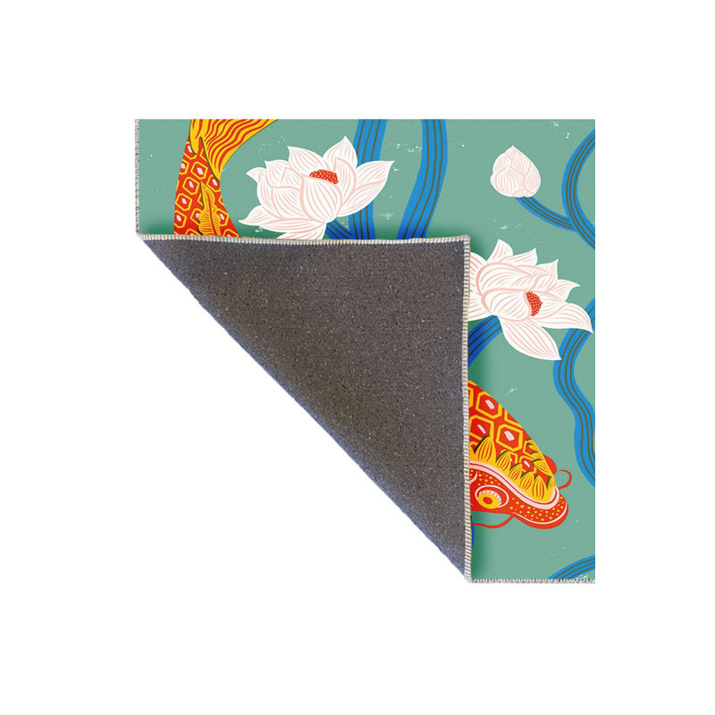 Tapis décoratif multicolore, Rectangle 3 pi 3 po x 4 pi 11 po 