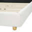 Base de lit tapissier avec tête de lit grand format Boucle-1411996436